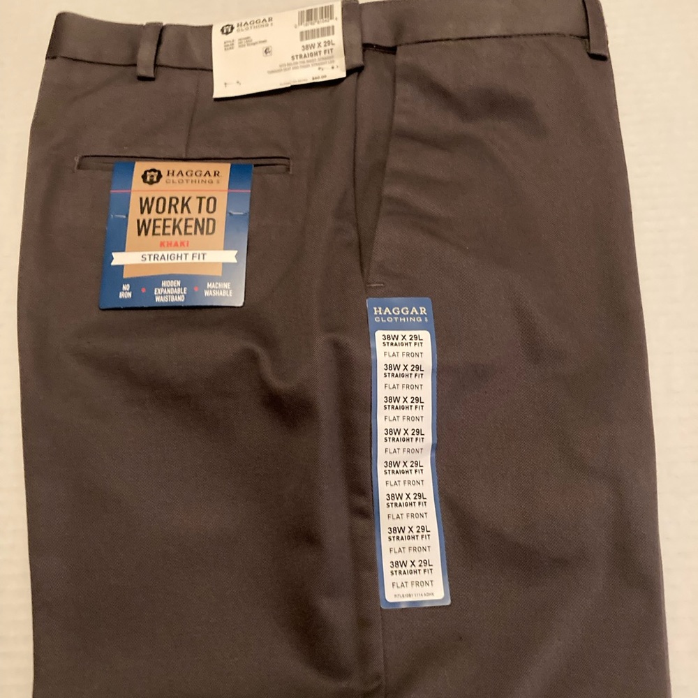 Haggar work to weekend khakis